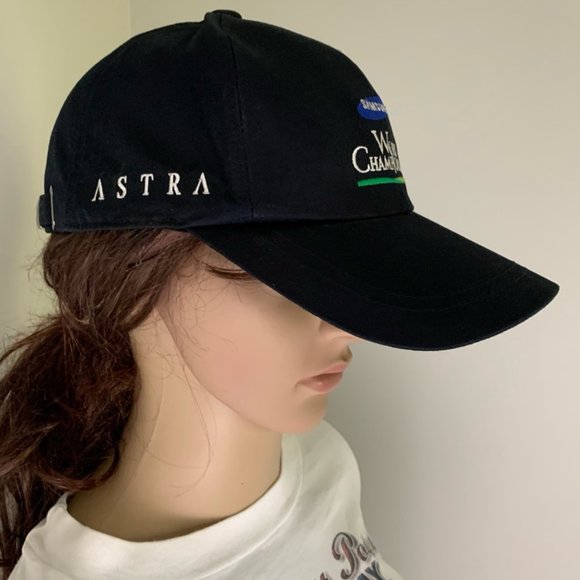Vintage 90s Samsung World Championship Astra Embroidered Dad Hat Strapba… - Picture 2 of 12